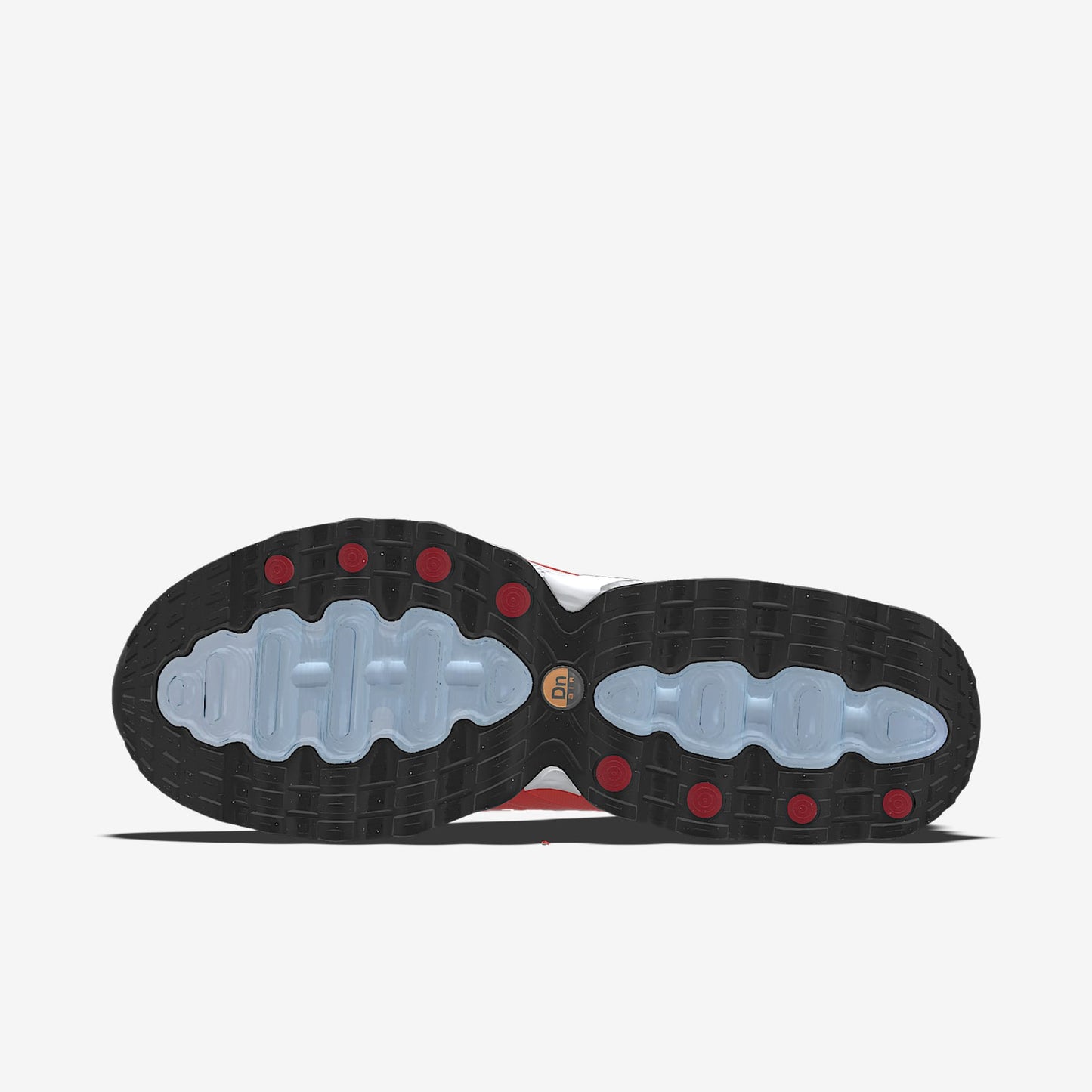 Nike Air Max DN By You – Bright Red/Black/White Custom Sneaker