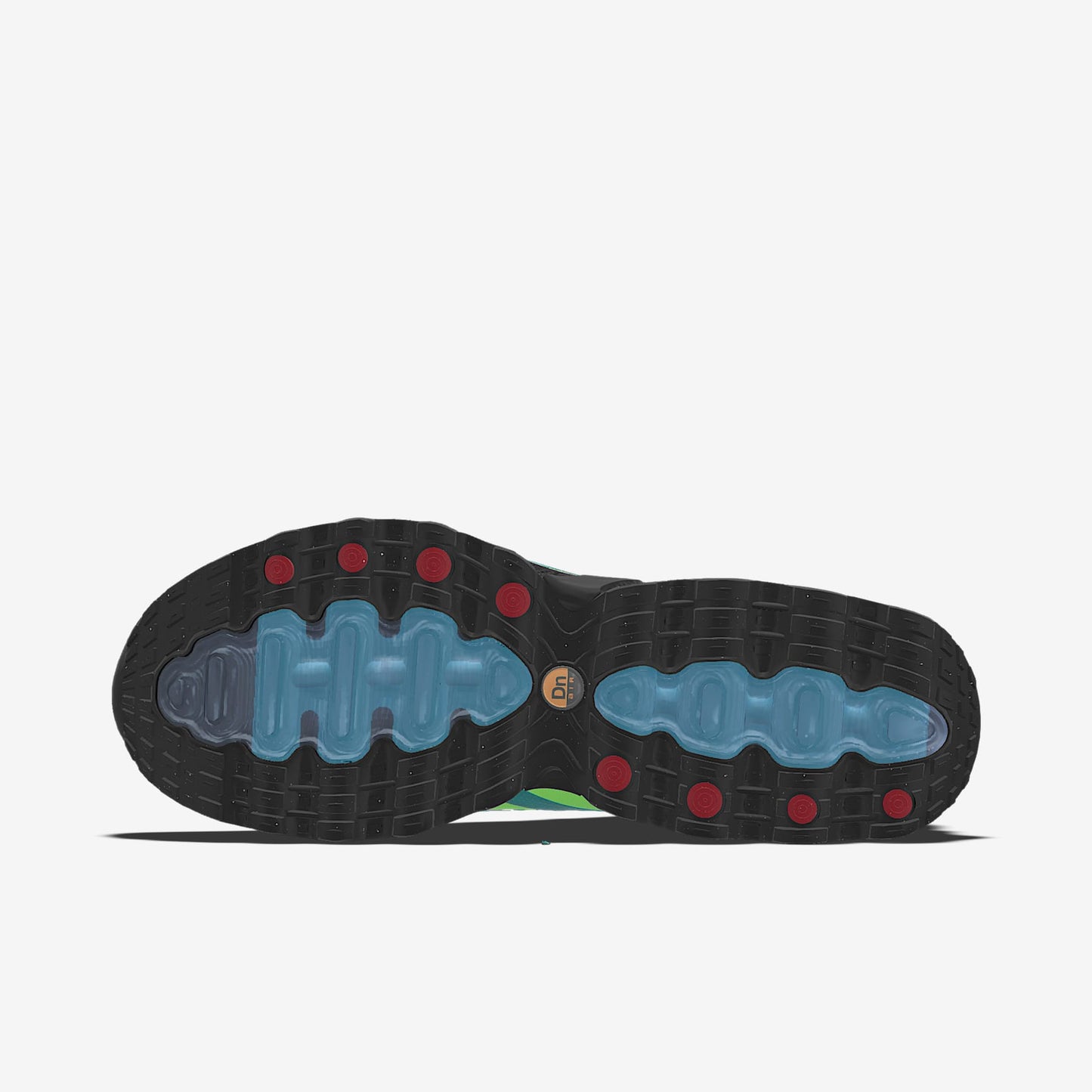 Nike Air Max DN By You – Teal/Lime Green/Black Custom Sneaker