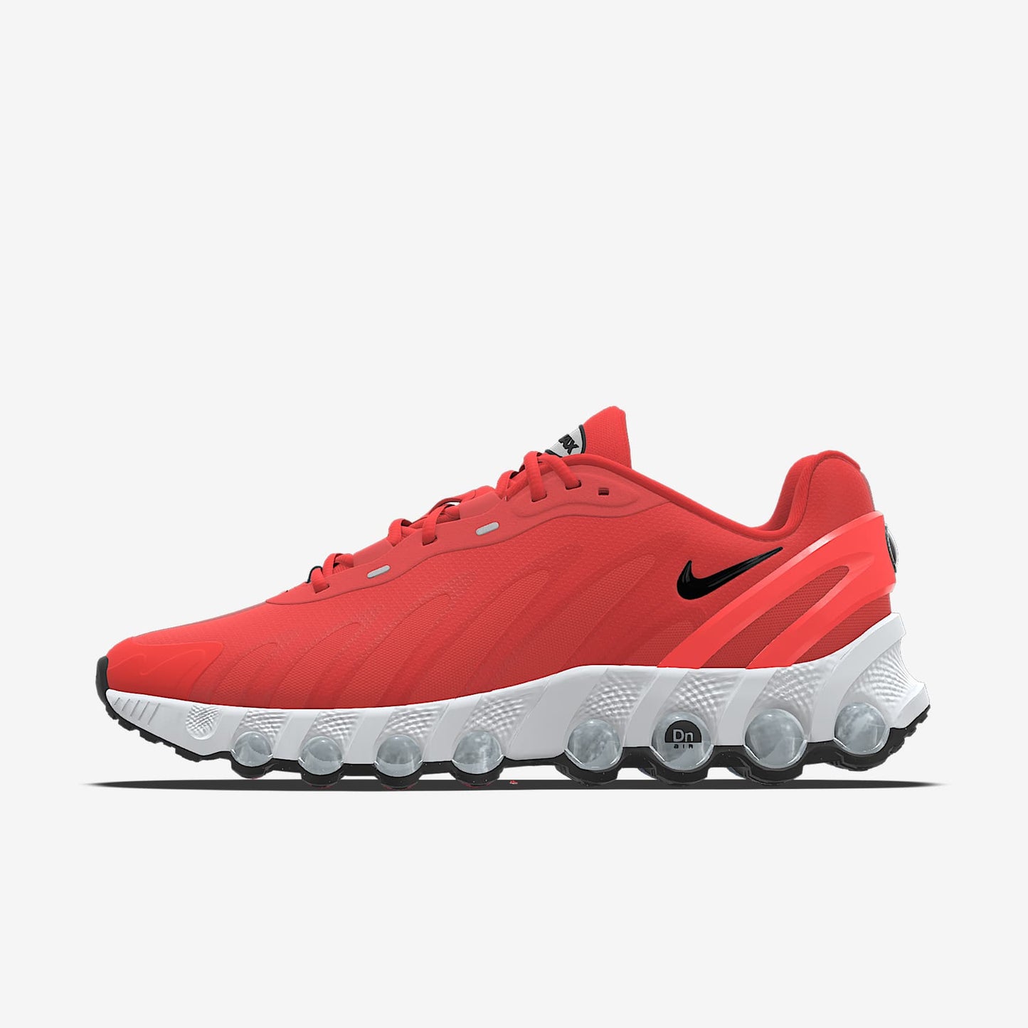 Nike Air Max DN By You – Bright Red/Black/White Custom Sneaker