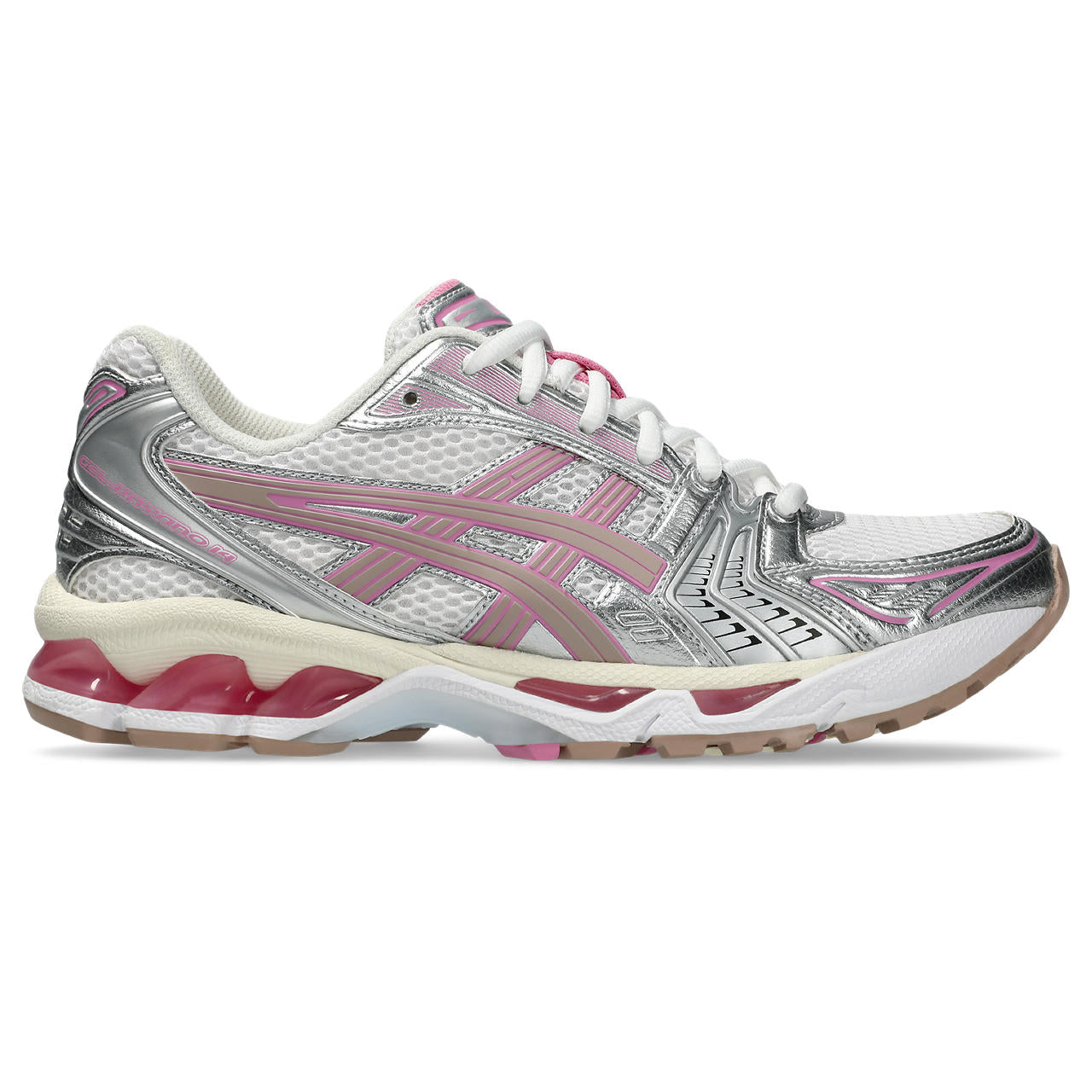 Asics Gel-Nimbus 9 White / Silver / Pink