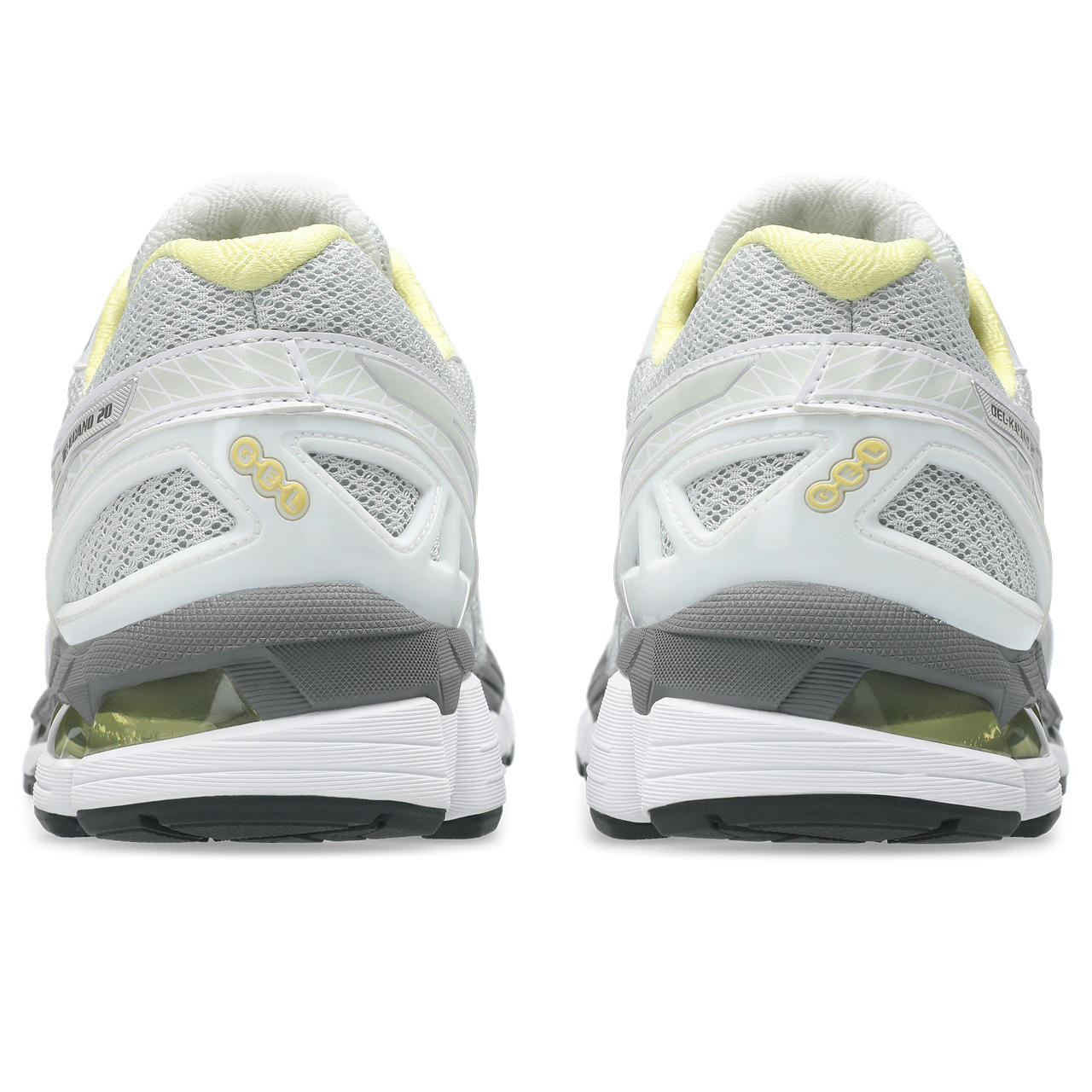 Asics Gel-Kayano 20 White / Silver / Pale Yellow