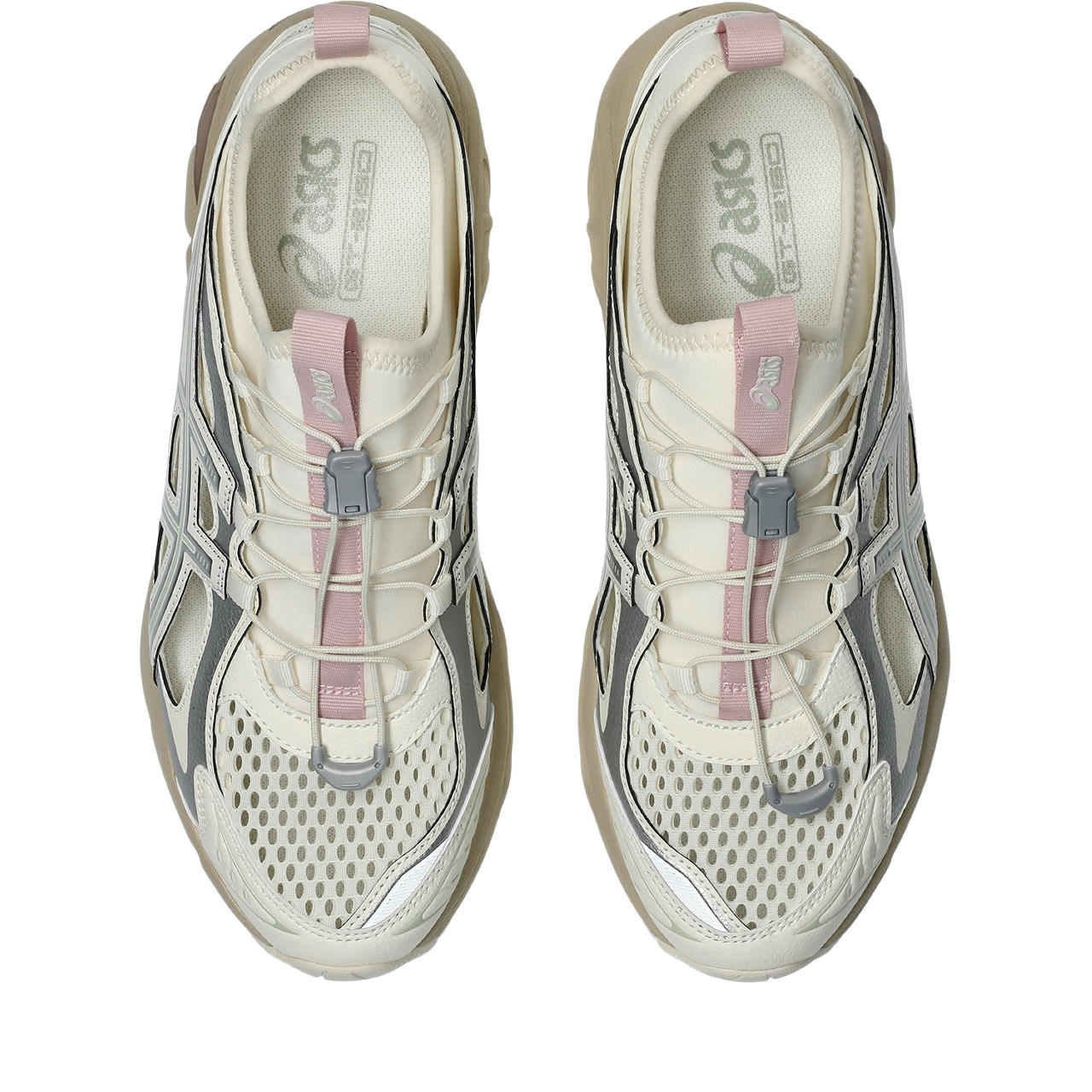 Asics GT-2160 Cream / Silver / Light Green / Pink