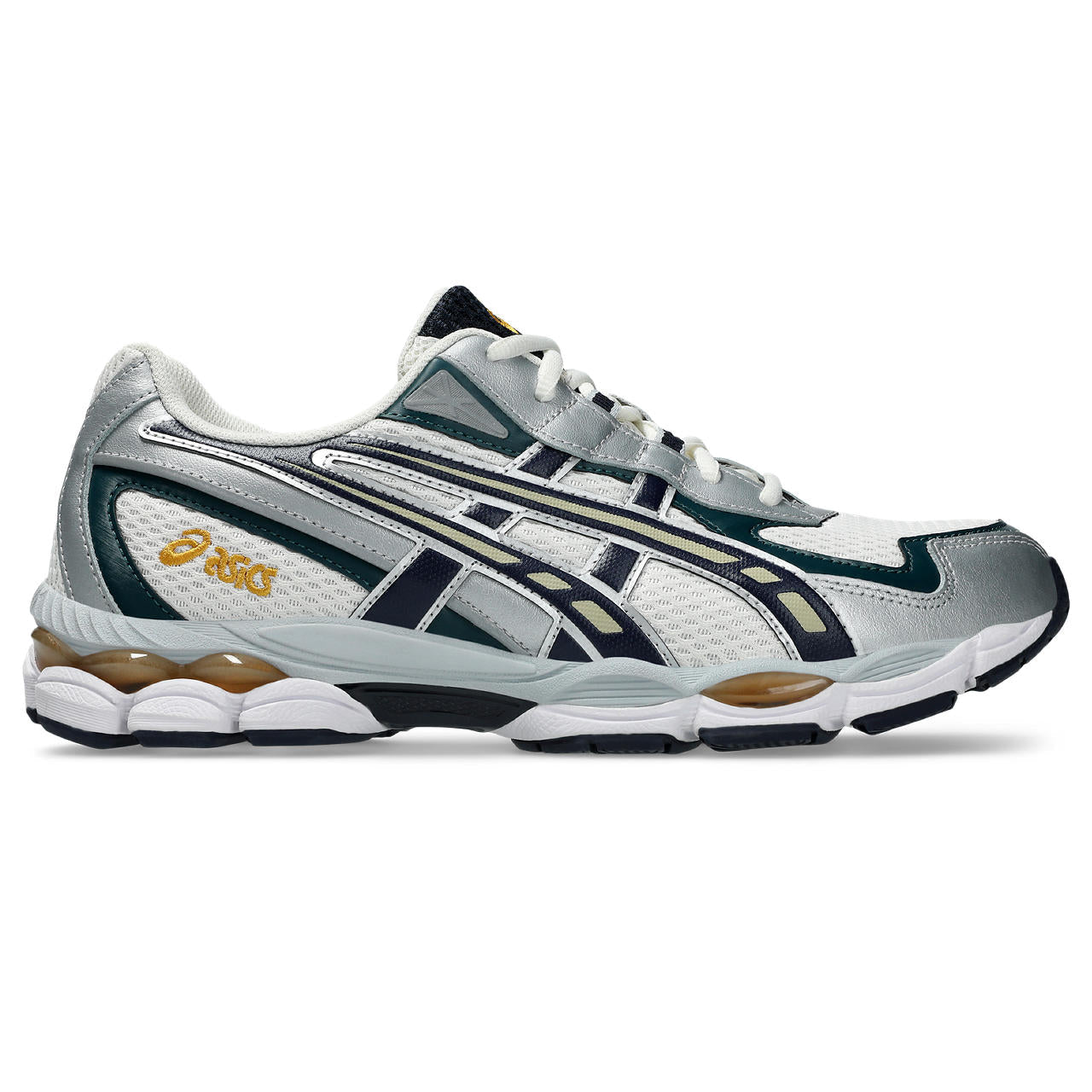 Asics Gel-Kayano 14 – Silver/Green/Navy Sneaker