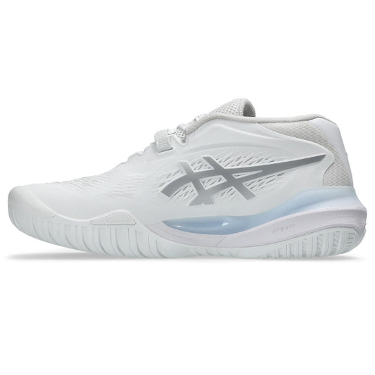 Asics Gel-Resolution – White/Silver Tennis Sneaker