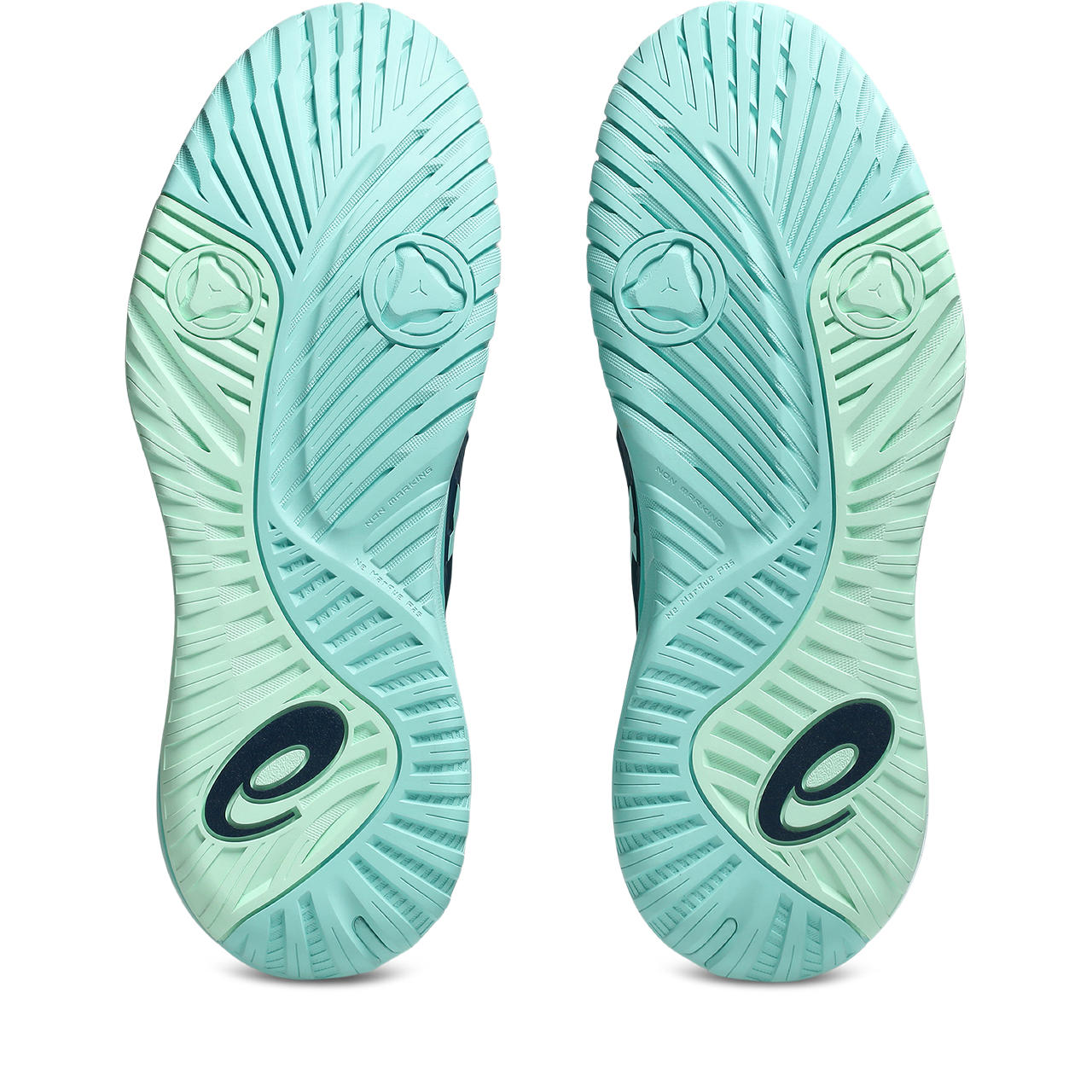 Asics Gel-Resolution – Navy/Mint/Turquoise Tennis Sneaker