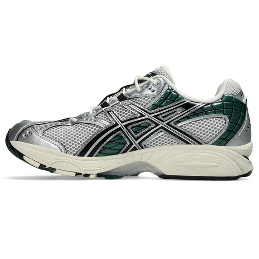Asics Gel-1130 Silver / Dark Green / Cream