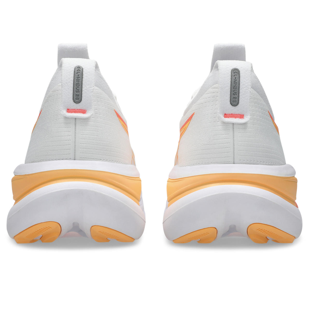 Asics Gel-Nimbus 27 White / Orange / Yellow