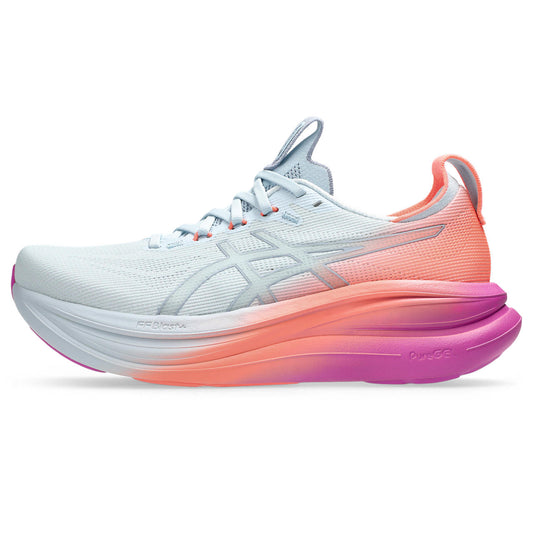 Asics Gel-Nimbus 27 Light Blue / Orange / Purple Gradient