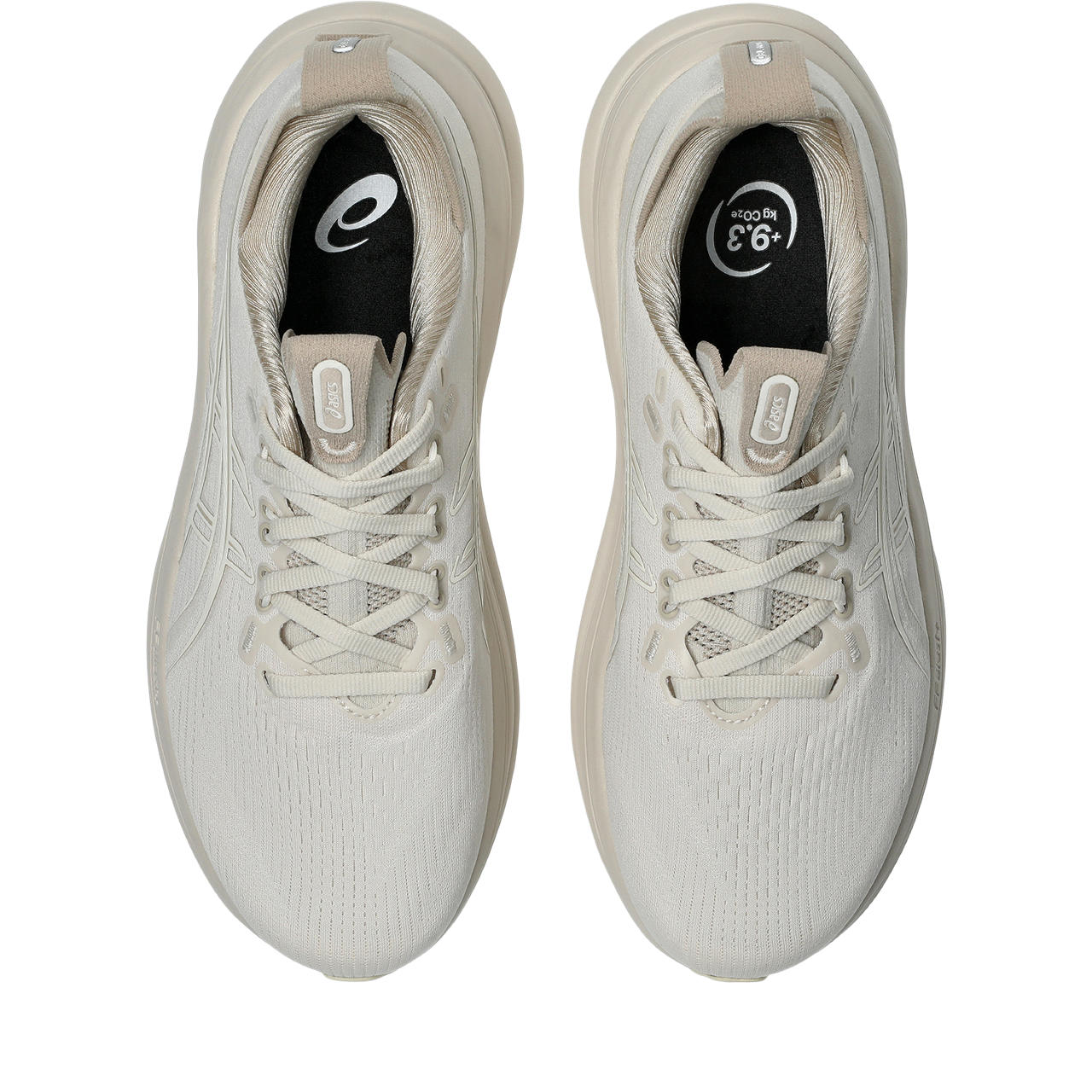 Asics Gel-Nimbus 28 – Off-White/Beige Running Shoe