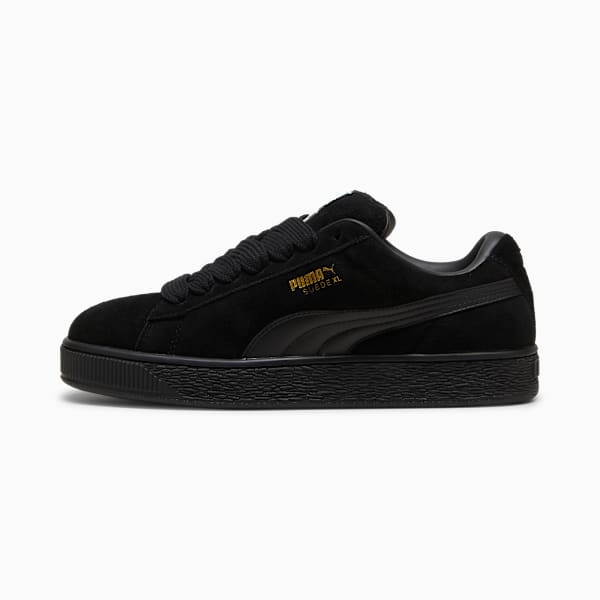 PUMA Suede XL All Black-Gold
