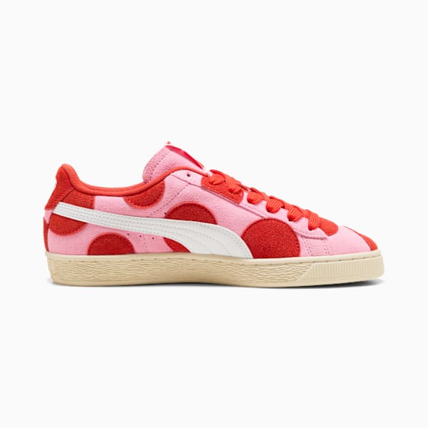 PUMA Suede Classic Pink-Red Polka Dot