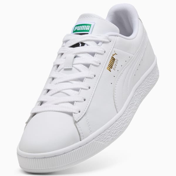 PUMA Suede Classic Leather All-White