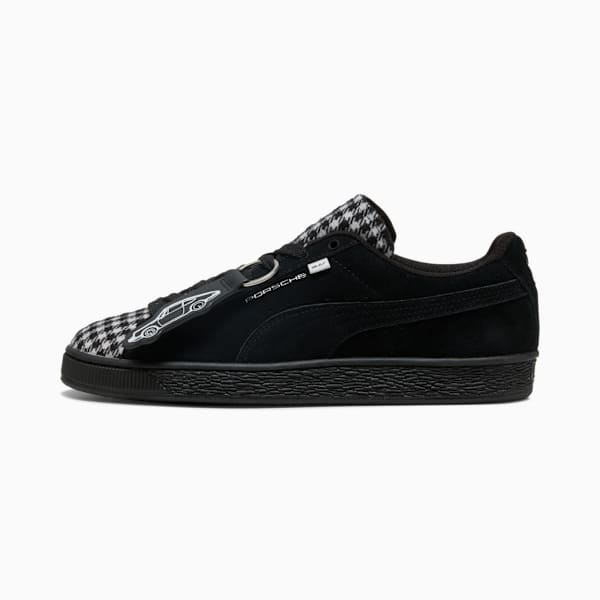 PUMA Suede Classic × Porsche Black Houndstooth