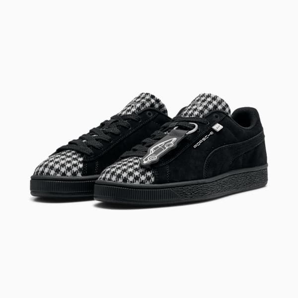 PUMA Suede Classic × Porsche Black Houndstooth
