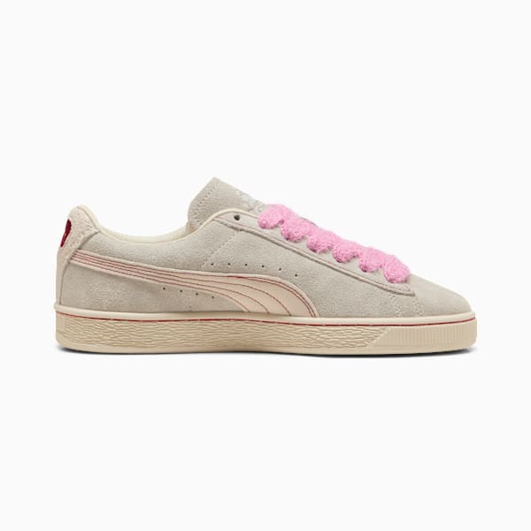 PUMA Suede Vintage Beige-Pink Laces