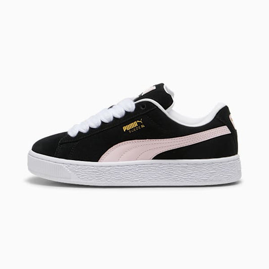 PUMA Suede XL Black-Pastel Pink-Gold