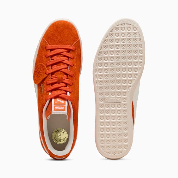 PUMA Suede Vintage Orange-Off-White Badge-Gum Sole
