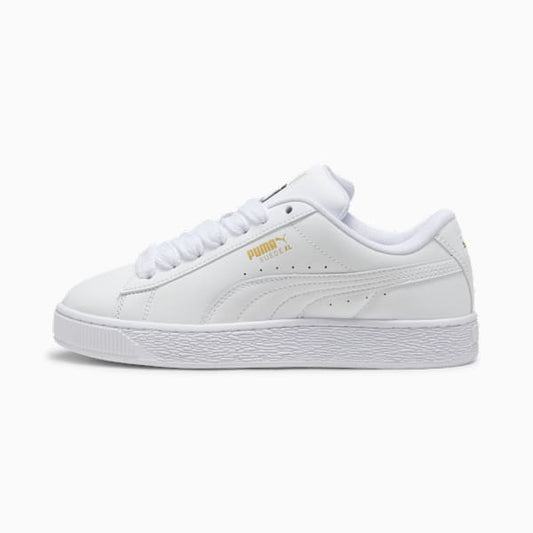 PUMA Suede XL Triple White Leather-Gold