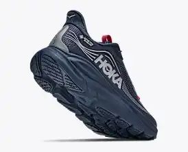 Hoka Speedgoat 6 — Navy Blue / Silver / Red