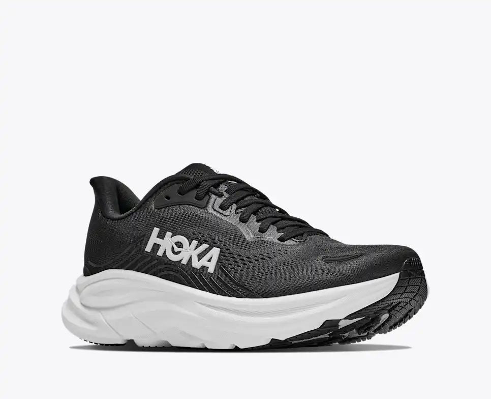 Hoka Bondi 8 — Black / White