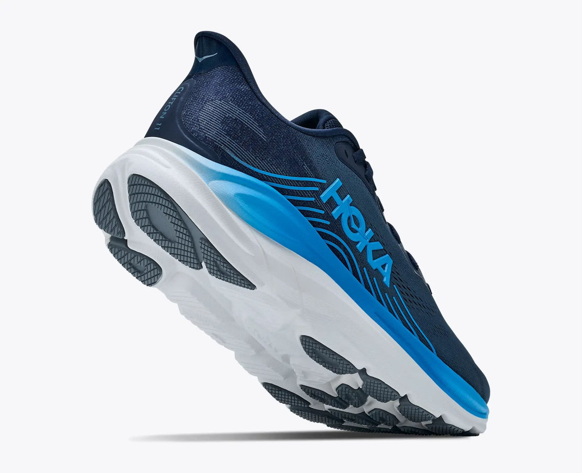 Hoka Bondi 8 — Navy / Bright Blue / White