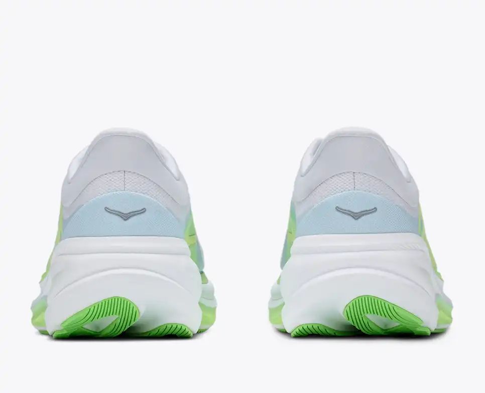 Hoka Bondi 8 — White / Light Green