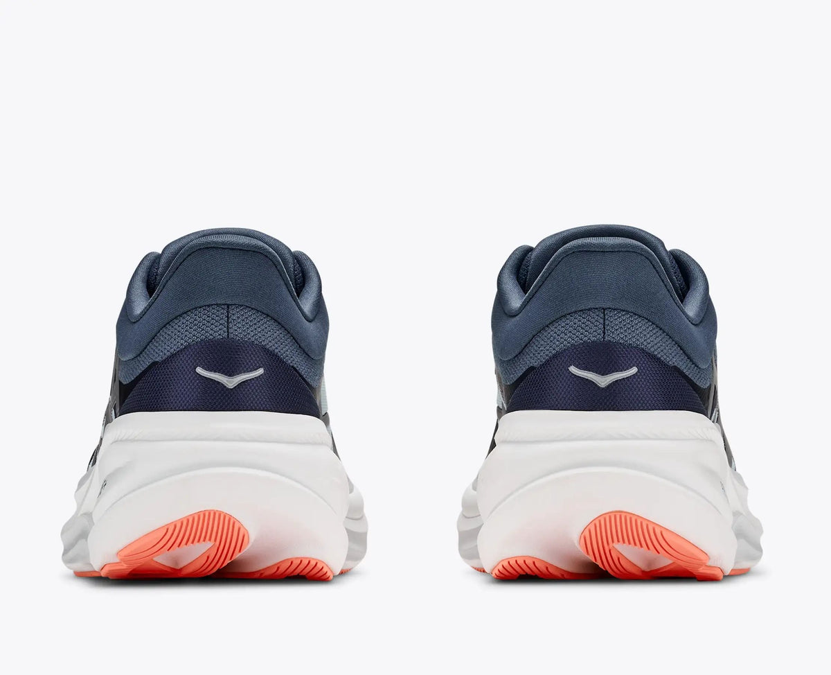 Hoka Pro Glide+ — Navy / Light Blue / Coral