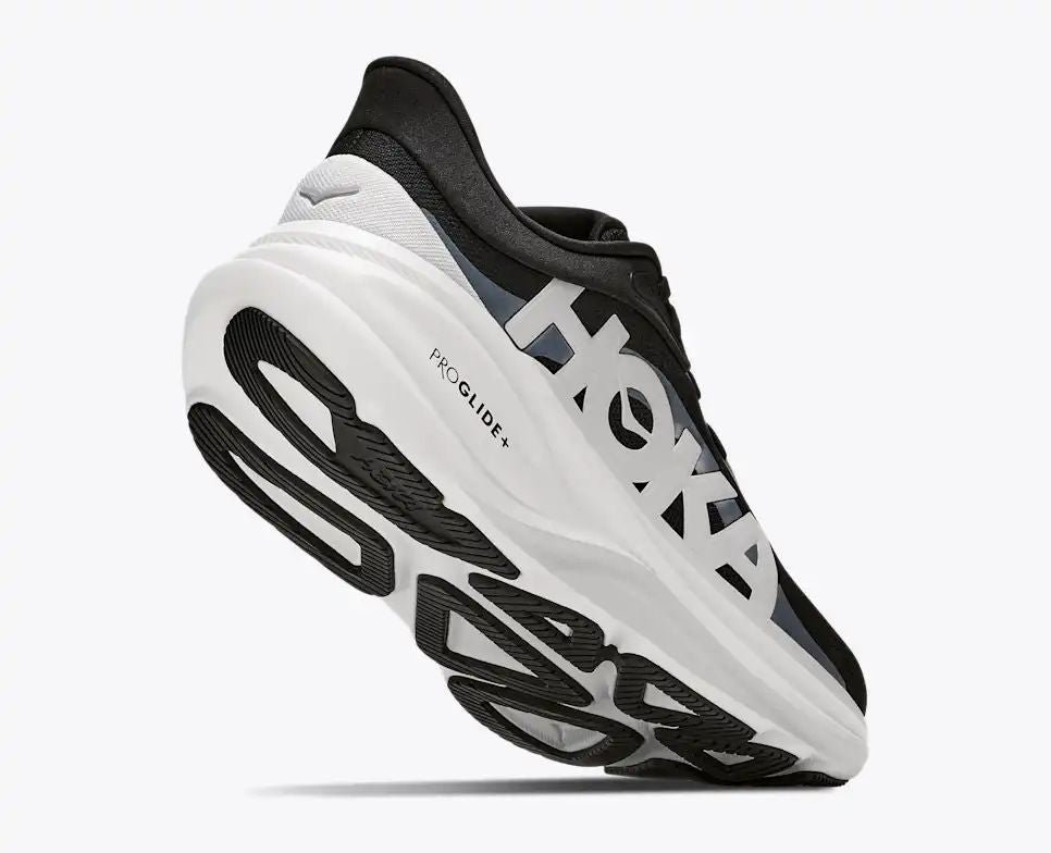 Hoka Pro Glide+ — Black / White