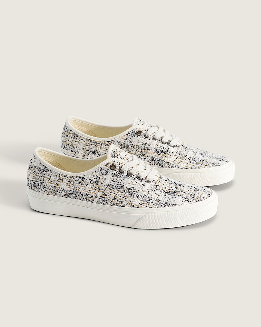 Vans Authentic White Black Tweed