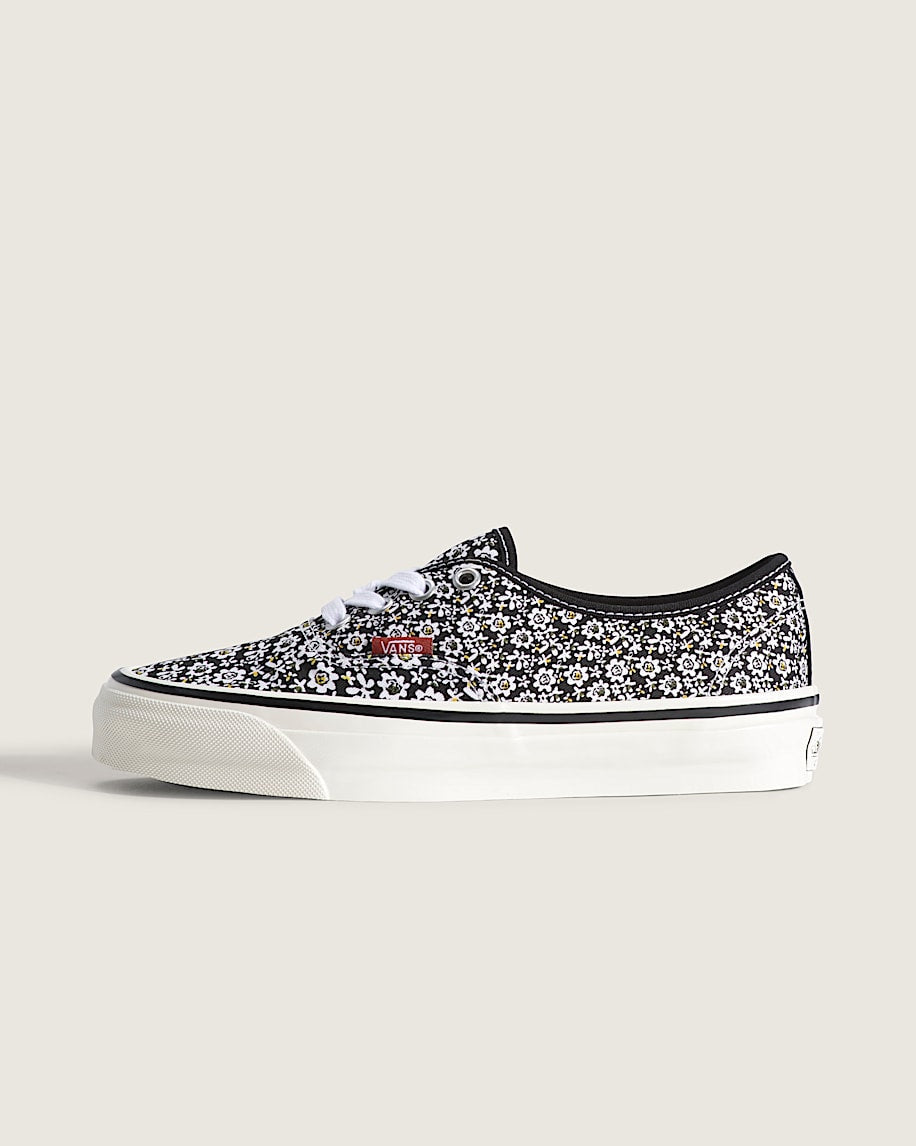 Vans Authentic Reissue 44 Black White Tiny Floral Print