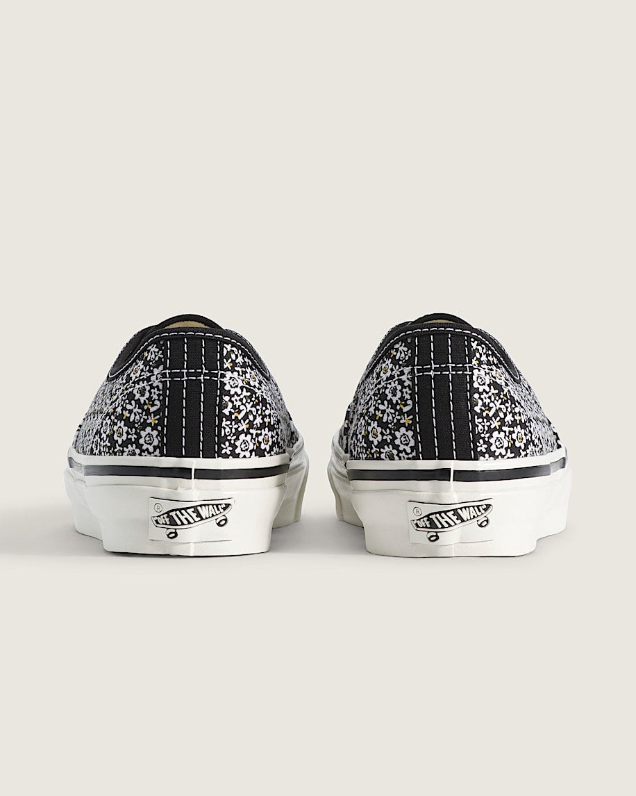 Vans Authentic Reissue 44 Black White Tiny Floral Print