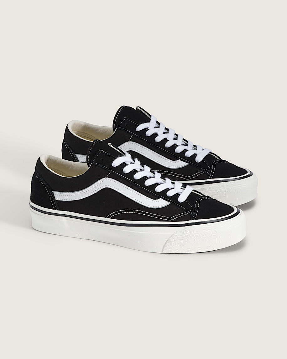 Vans Old Skool 36 Black White Off-White Midsole