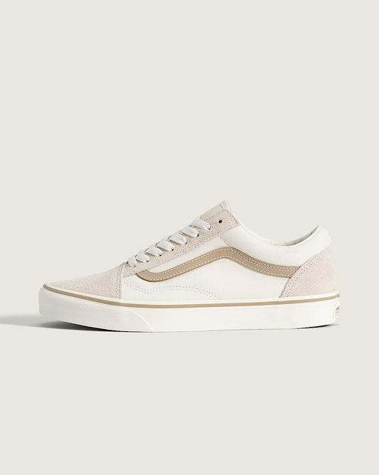 Vans Old Skool Off White Beige Suede