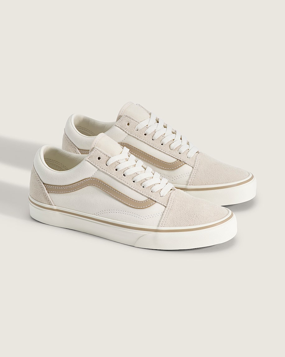 Vans Old Skool Off White Beige Suede