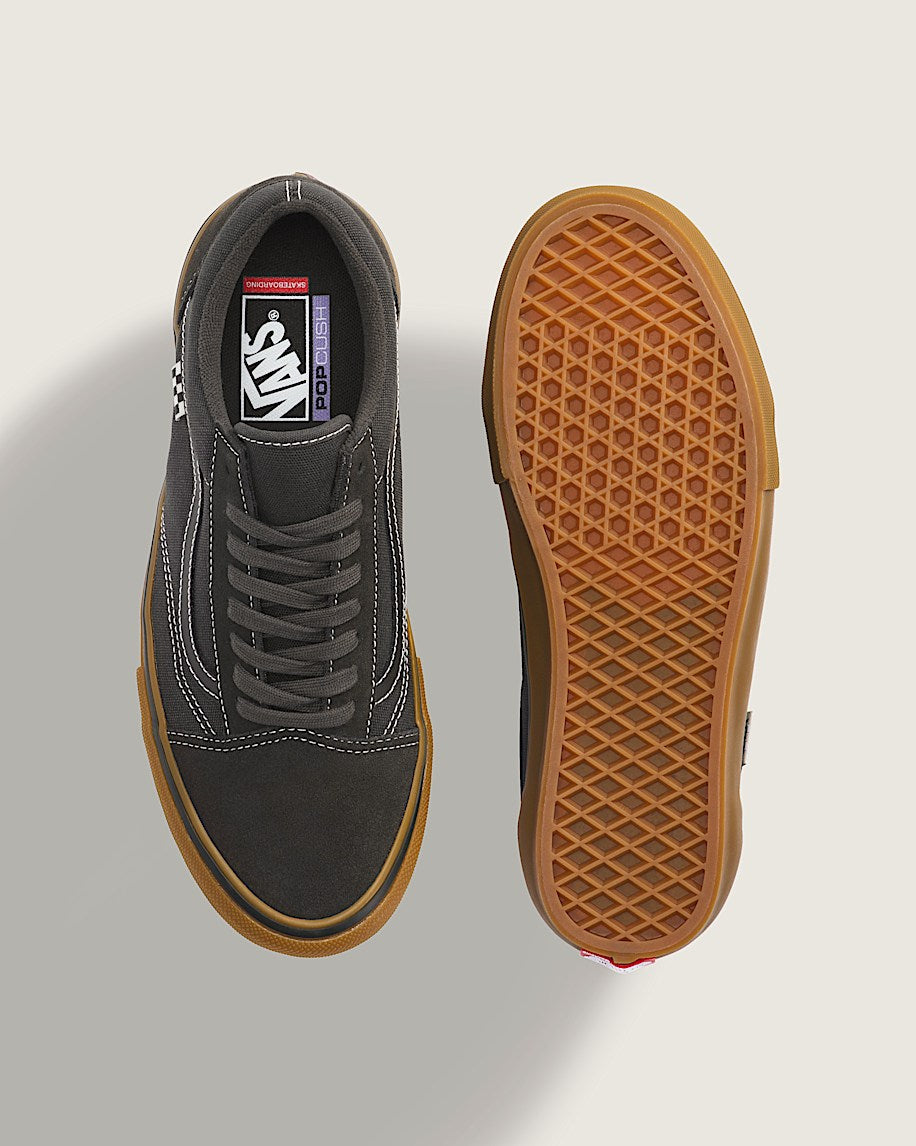 Vans Old Skool Dark Gray Gum Sole