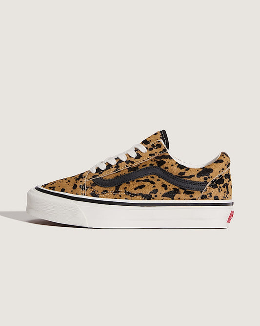 Vans Old Skool Leopard Print Black