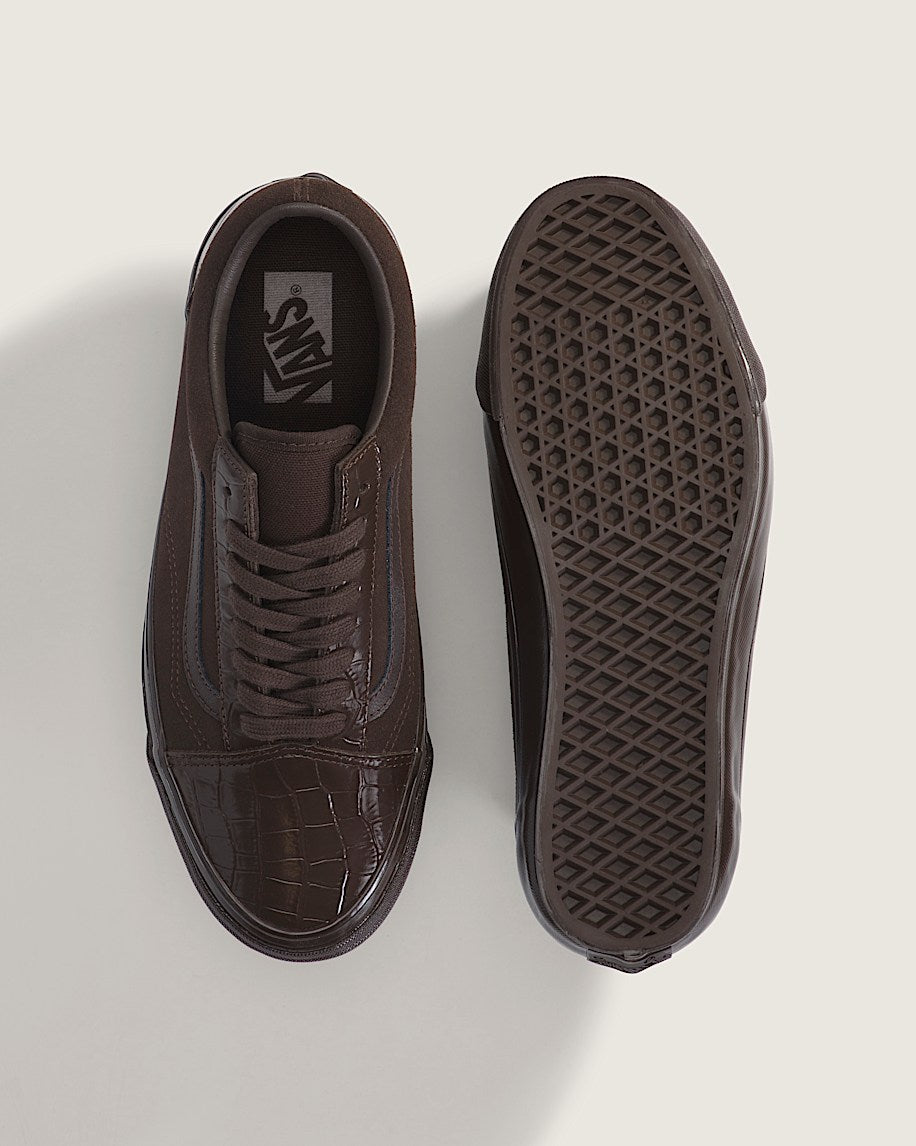 Vans Old Skool 36 DX Dark Brown Croc