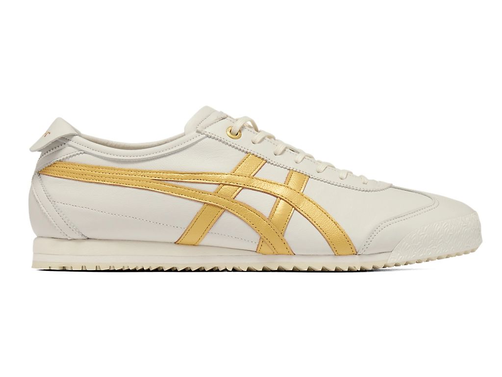 Onitsuka Tiger Mexico 66 Unisex Sneakers – Off-White / Gold