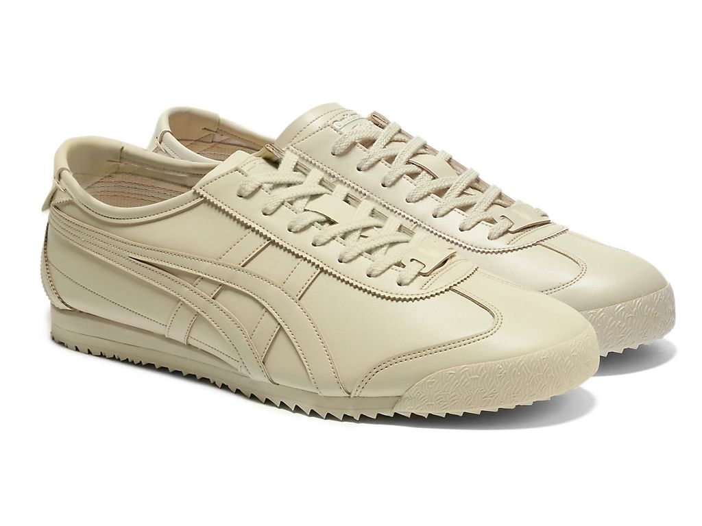 Onitsuka Tiger Mexico 66 Unisex Sneakers – Beige Leather