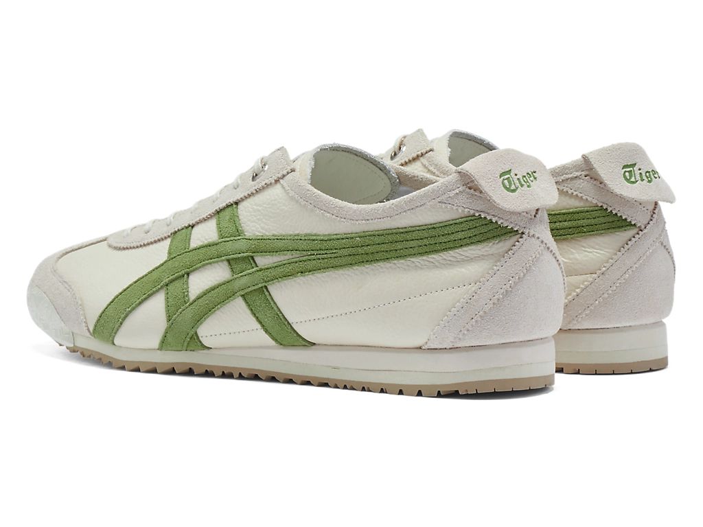 Onitsuka Tiger Mexico 66 Unisex Sneakers – Cream Green Stripe