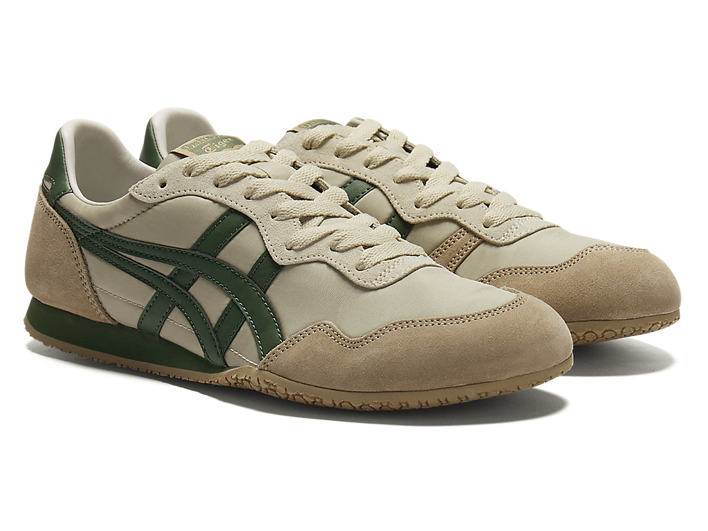 Onitsuka Tiger Serrano Unisex Sneakers – Beige / Green