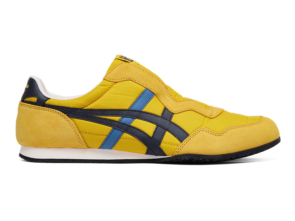 Onitsuka Tiger Serrano Slip-On Unisex Sneakers – Yellow / Navy