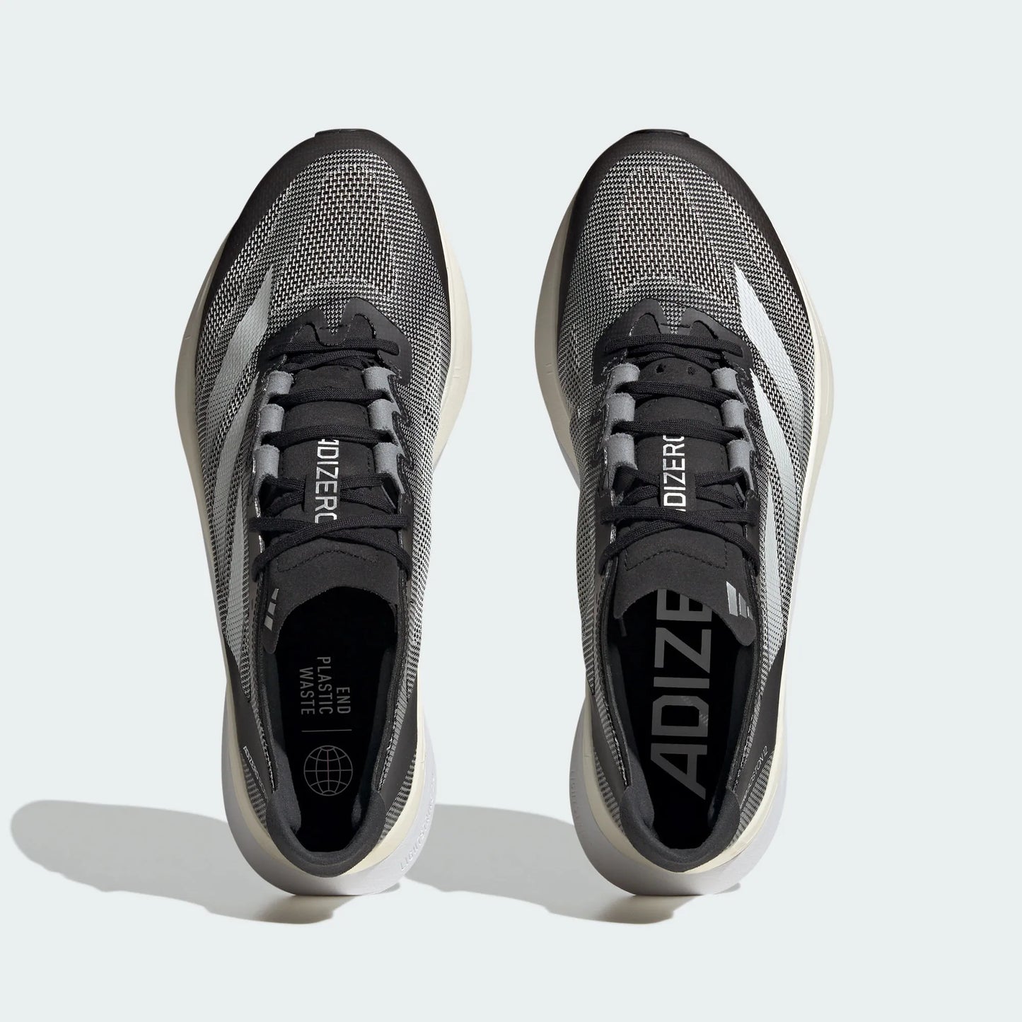 Adidas Adizero Boston 12 Black / Silver / Off-White