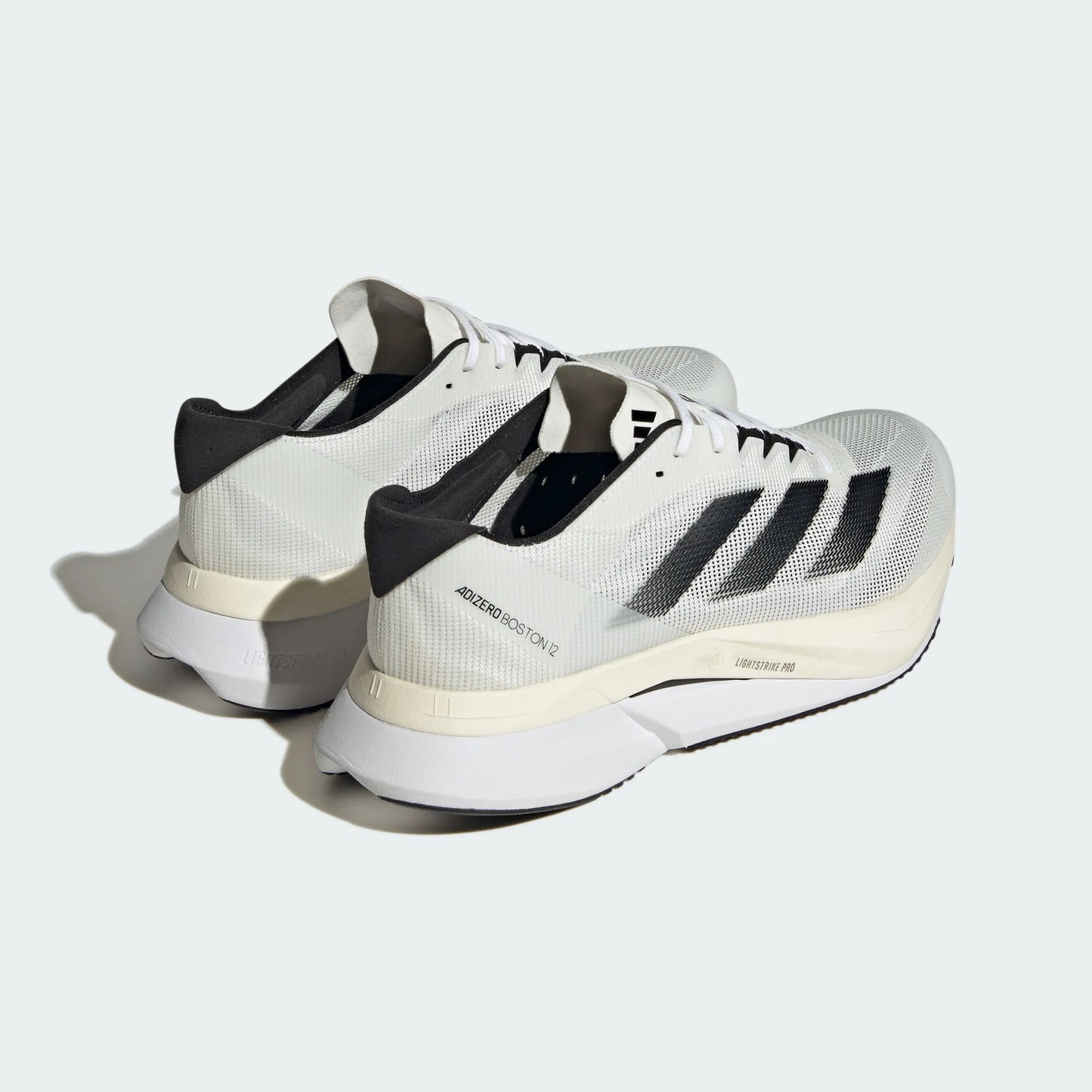 Adidas Adizero Boston 12 Cream White / Black