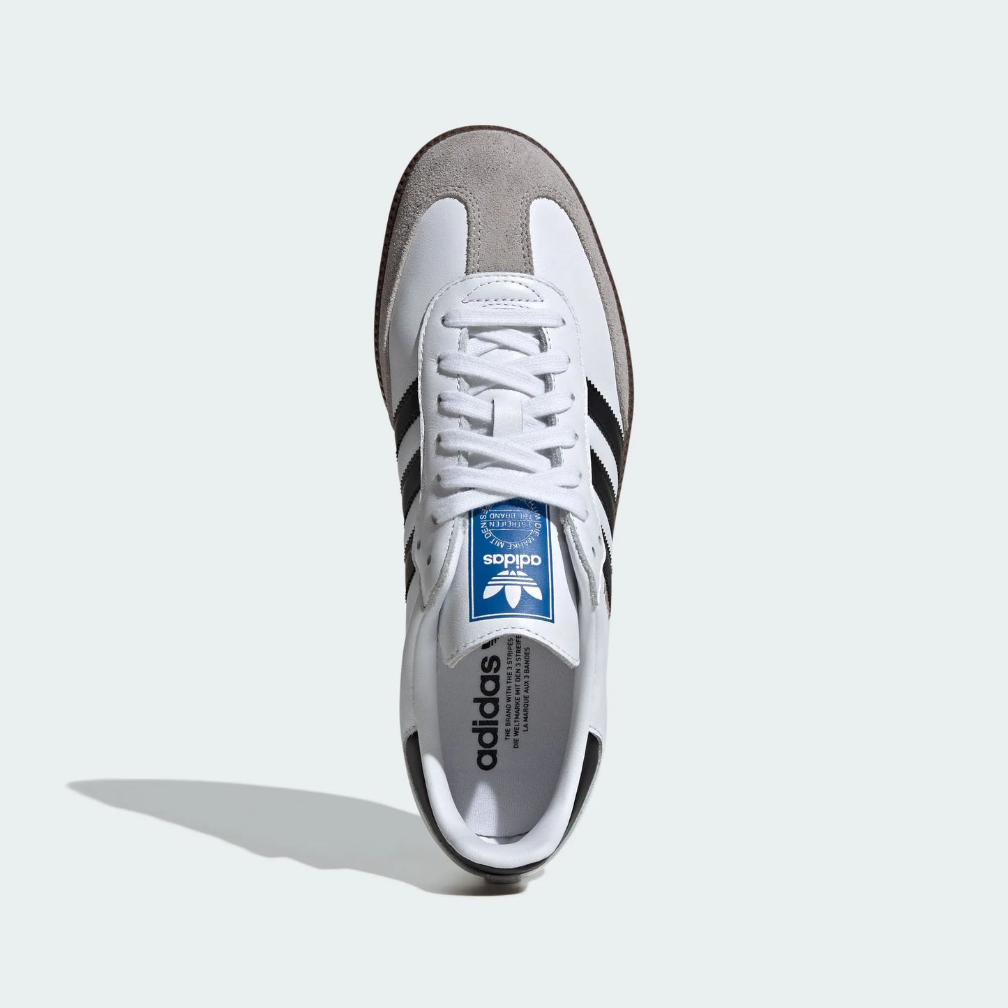 Adidas Originals – White / Black Leather Casual Sneakers
