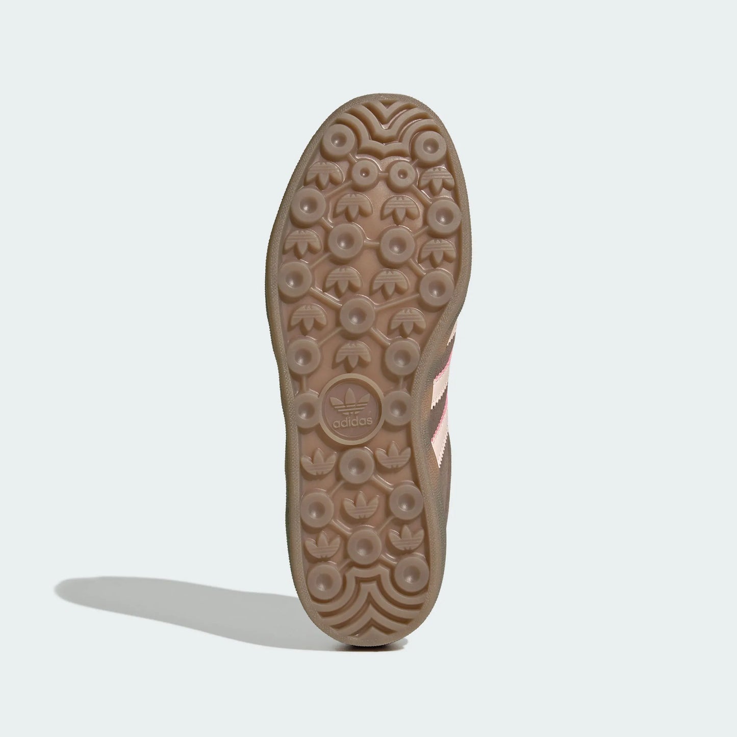 Adidas Originals – Dark Brown / Light Pink Suede Casual Sneakers