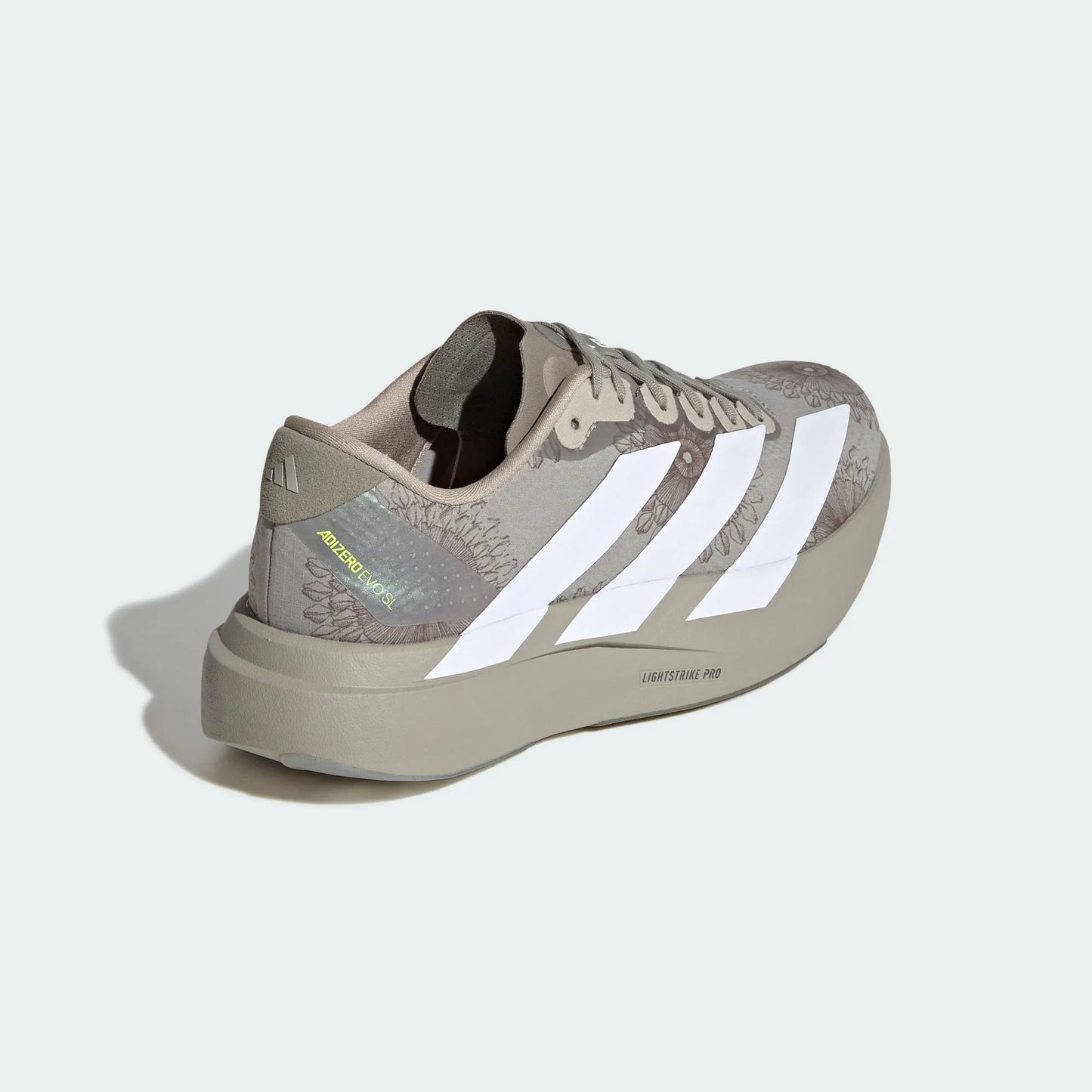 Adidas Adizero Evo SL Taupe / White Floral