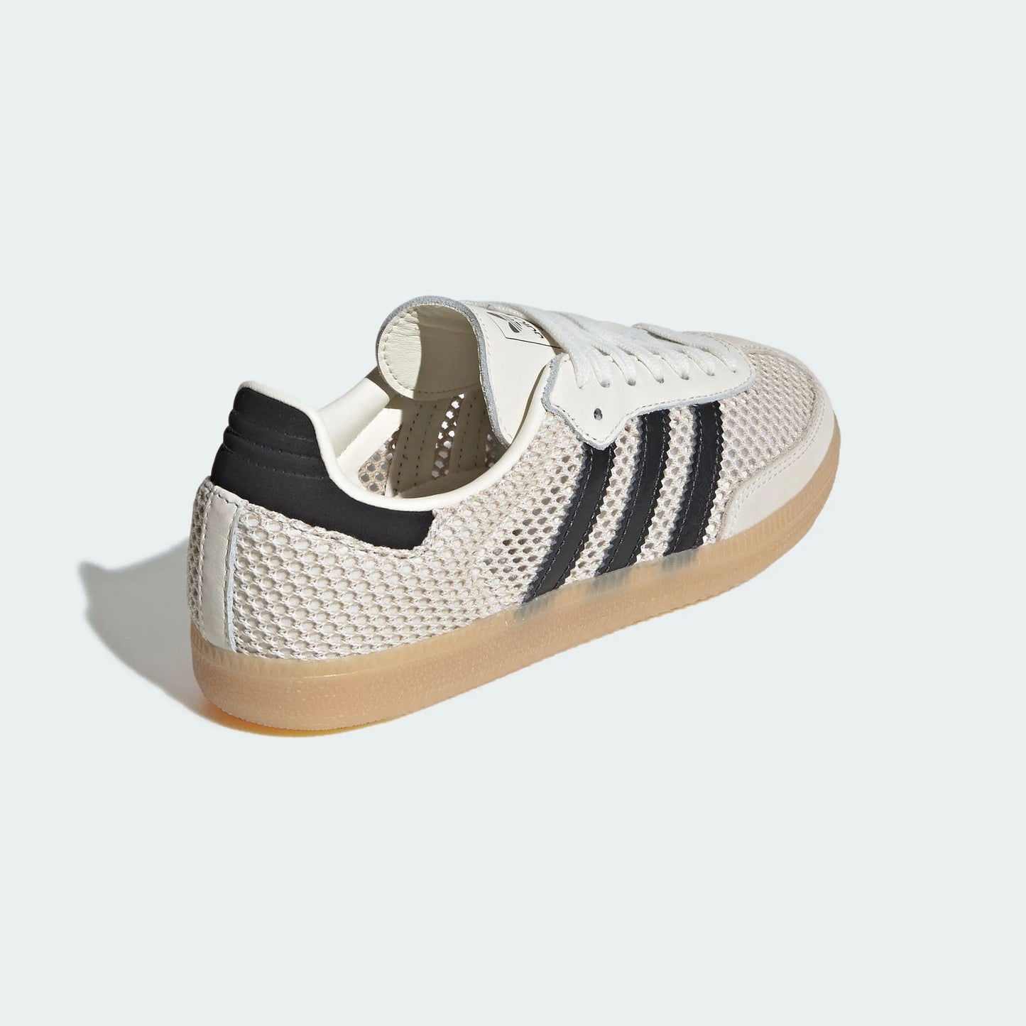 Adidas Originals – Cream / Black Mesh & Leather Casual Sneakers