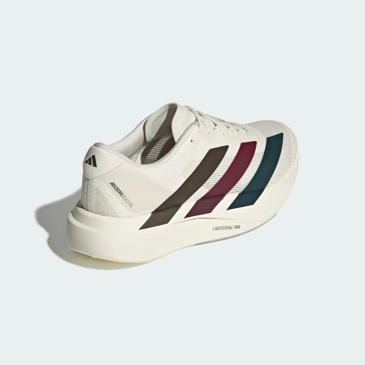 Adidas Adizero Evo SL Off-White / Teal / Burgundy / Brown