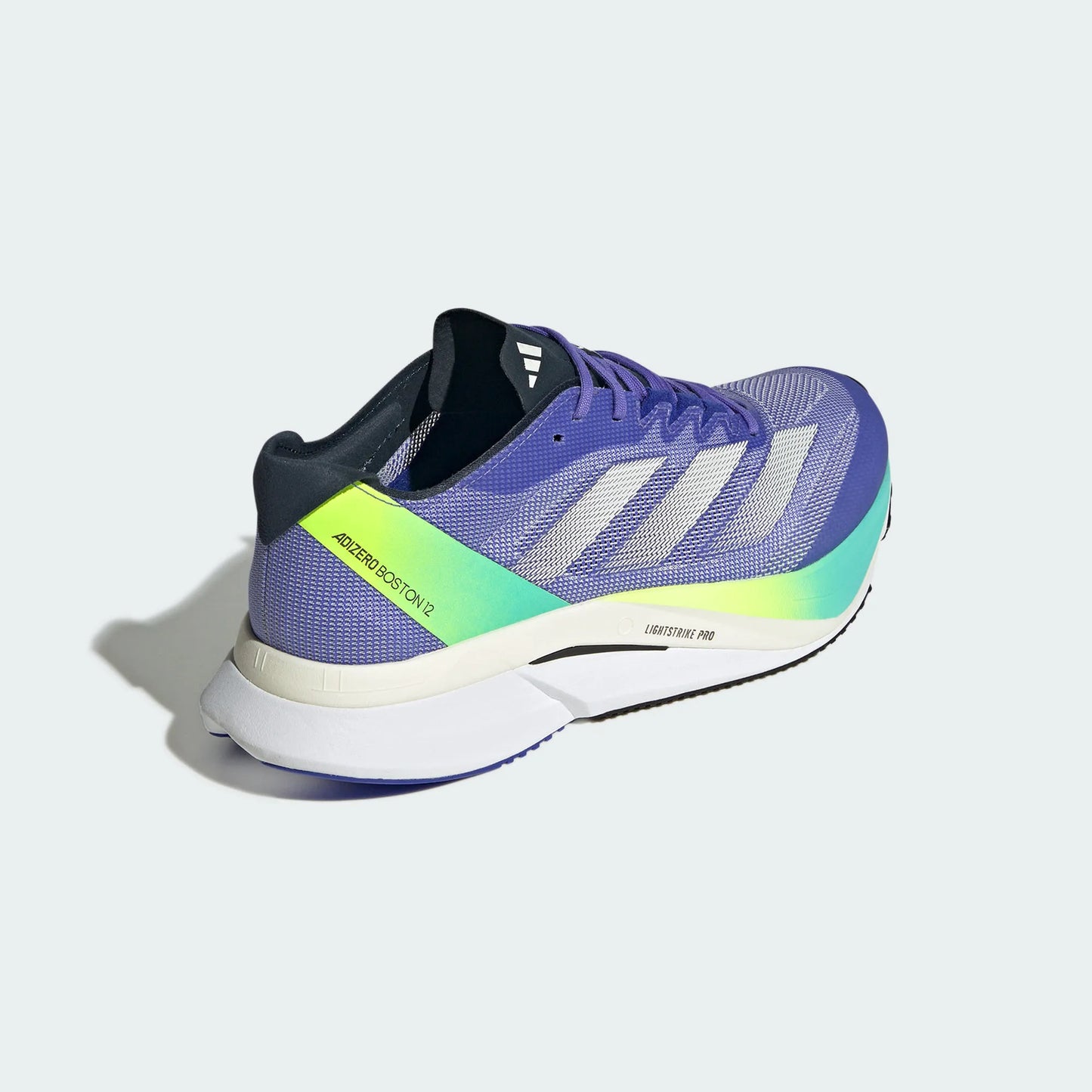 Adidas Adizero Boston 12 Purple / Lime Green / Cyan